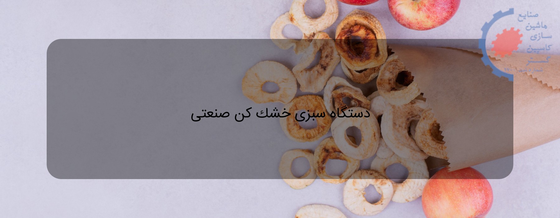 دستگاه سبزی خشک کن صنعتی